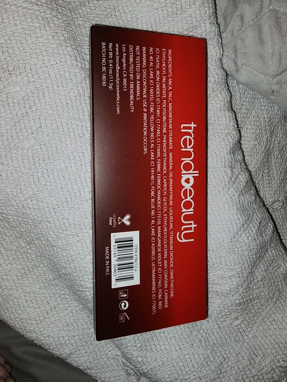 Trend Beauty Luminosity Eyeshadow Palette - Warm Brown & Copper Shades